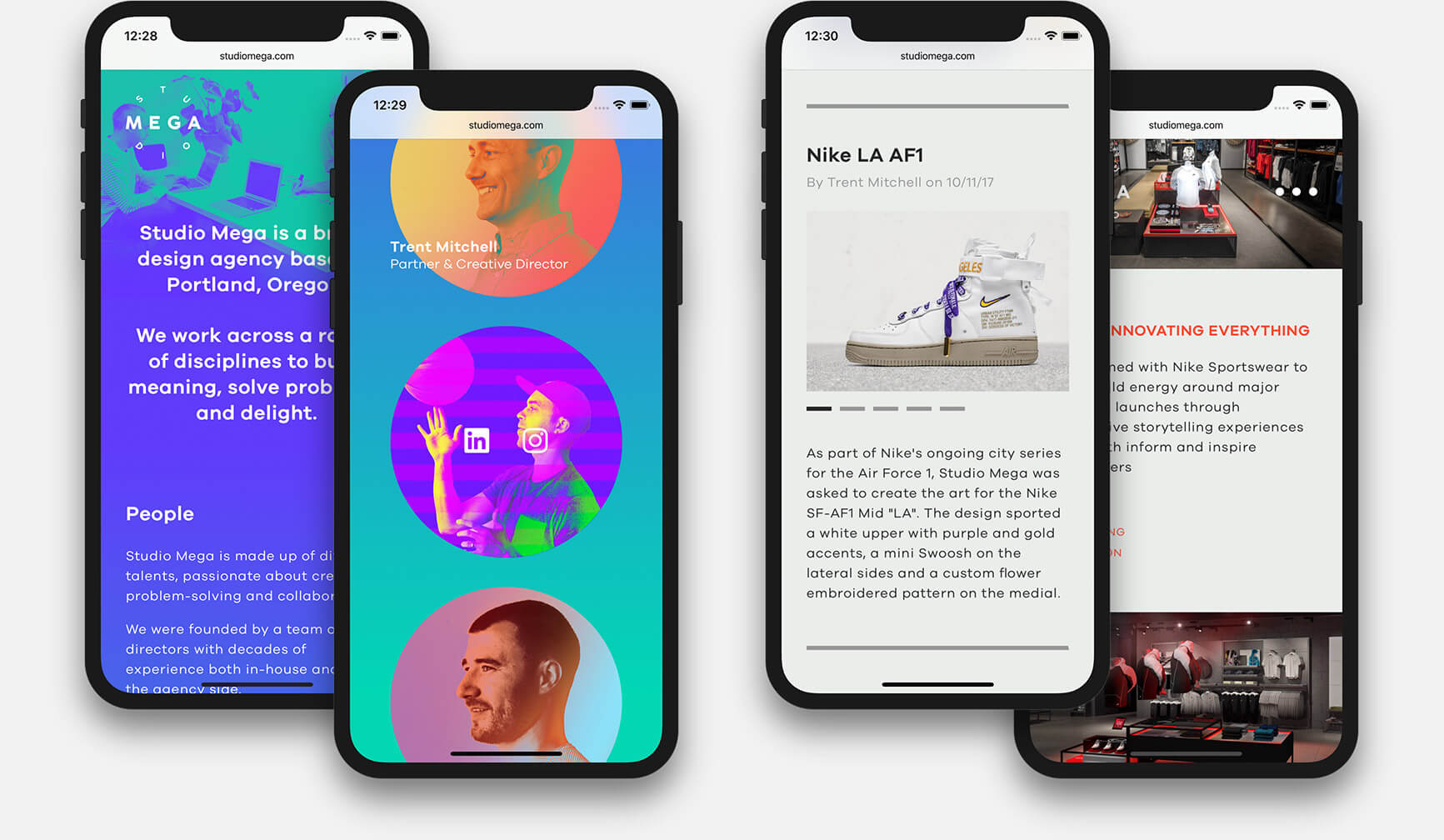Mobile studio, journal, and Case study